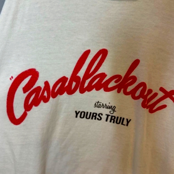 NWT Women's Wildfox Casablackout Starring Yours Truly Tank Top - Picture 3 of 9